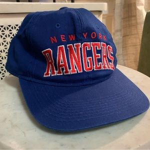 New York Rangers Hat - Mens 7 1/4